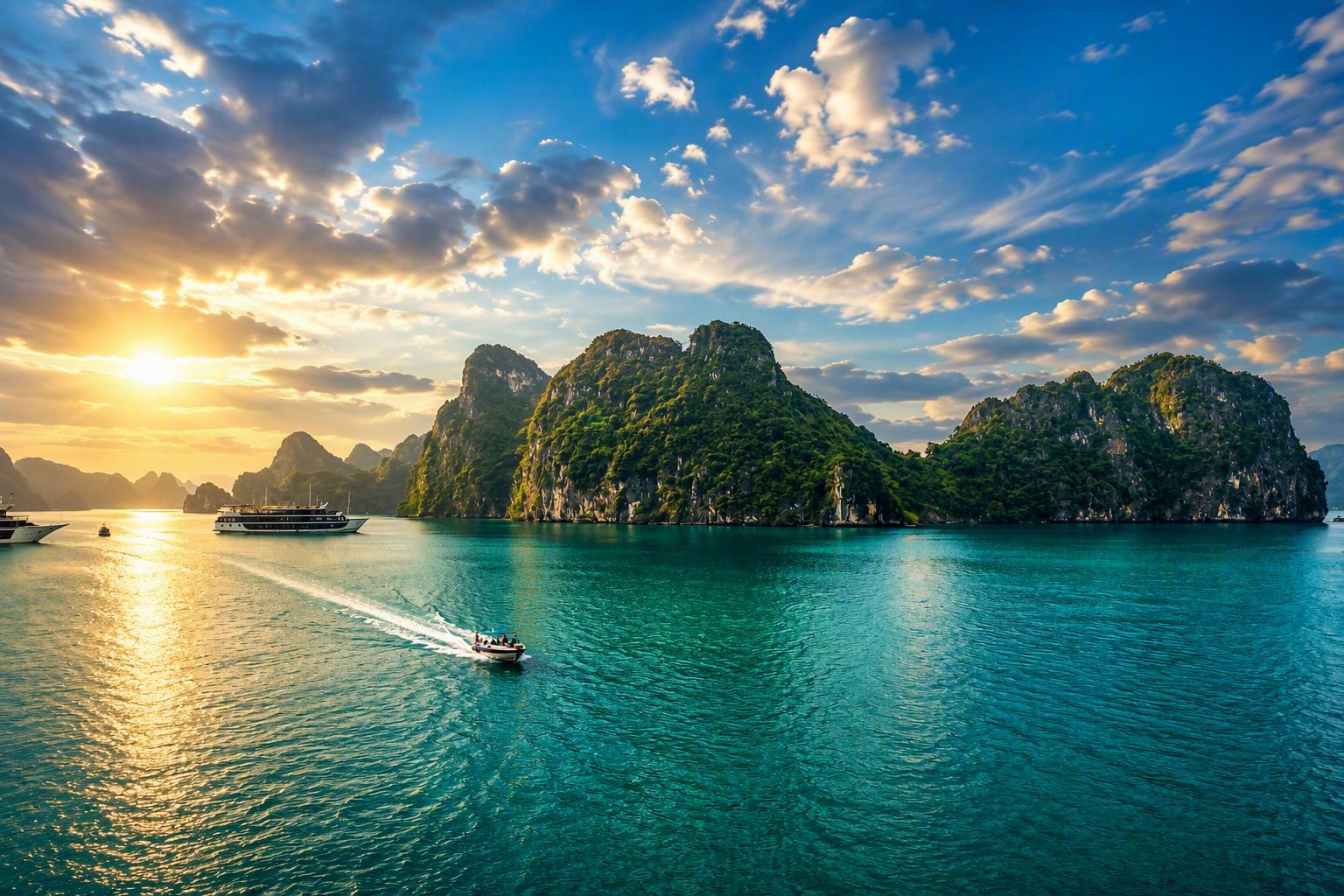 Ha Long Bay Heritage Cruise & Sung Sot Cave