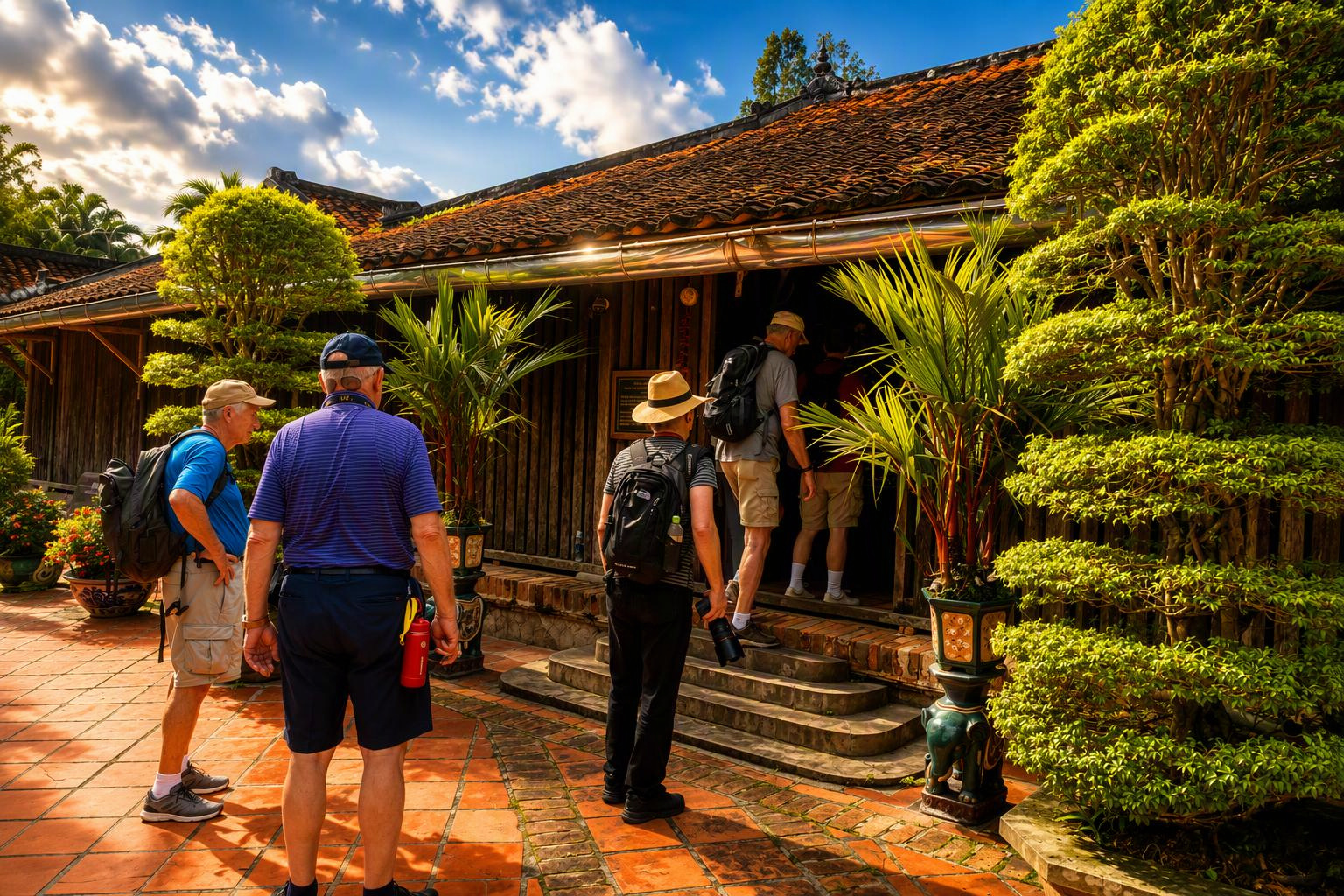 Ba Kiet Ancient House Visit