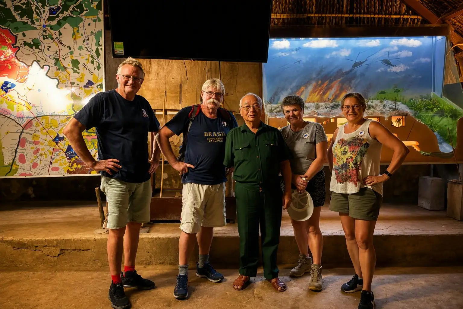 Ben Dinh Tunnels with Veteran Host