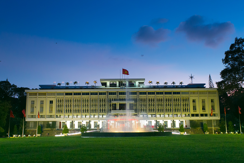 Saigon Landmarks at Night
