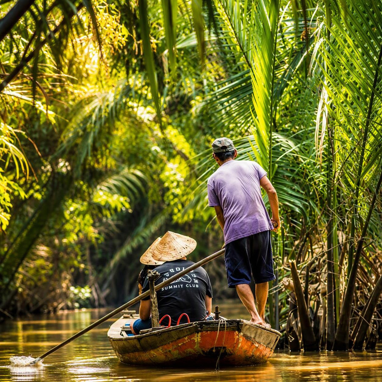 Private Sampan Voyage Through Mekong Canals
