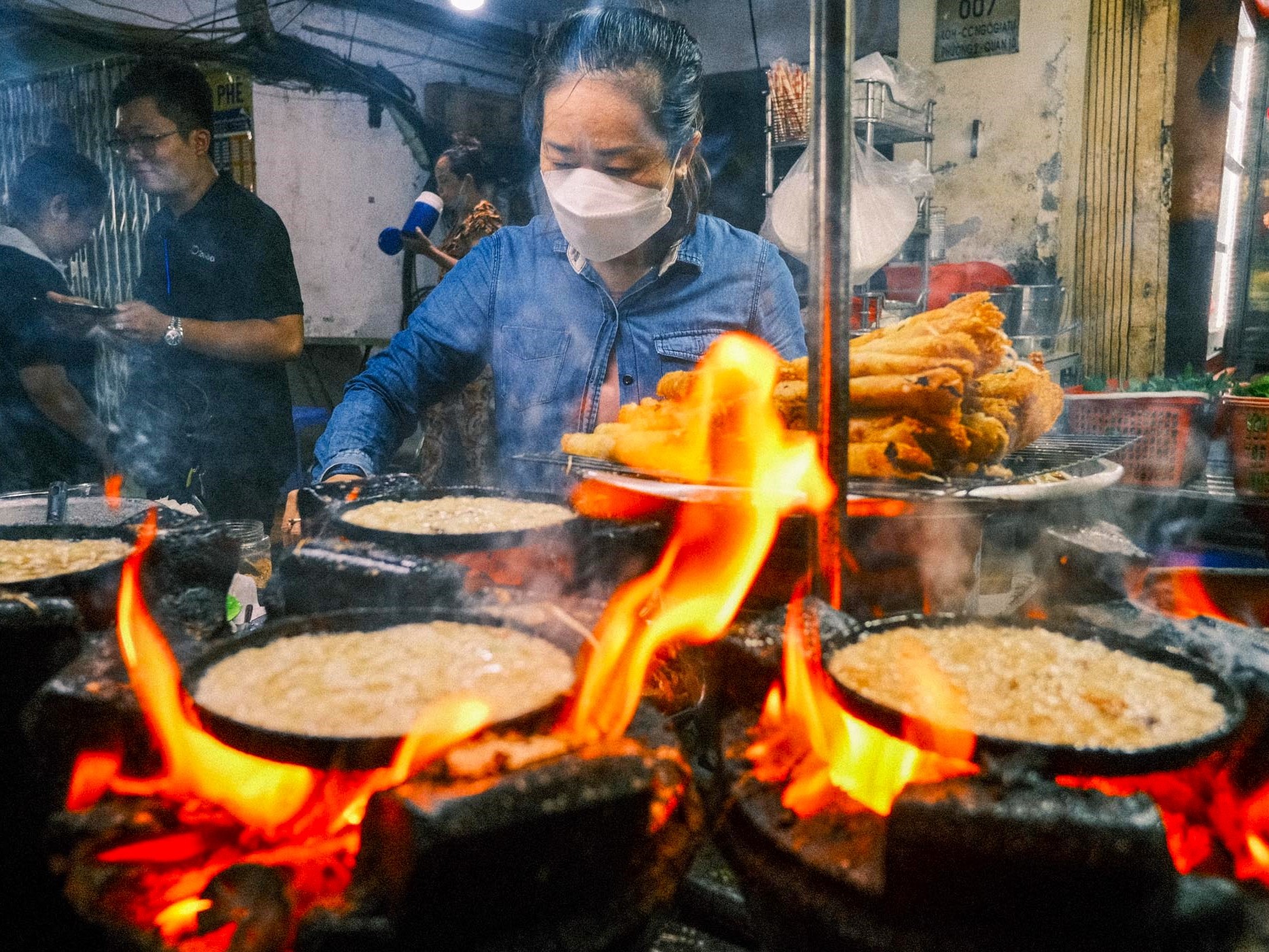 Live Street Wok Cooking